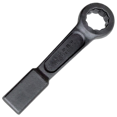 URREA 12Point Striking Wrench  178 Black Flat Strike Wrench with Straight Pattern Design  Extra Wide Striking Zone  2730SW