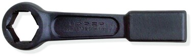 URREA 6Point Striking Wrench  118 Flat Strike Wrench with Straight Pattern Design  Extra Wide Striking Zone  2718SWH