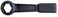 URREA 6Point Striking Wrench  118 Flat Strike Wrench with Straight Pattern Design  Extra Wide Striking Zone  2718SWH