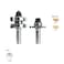 Freud 99036 134 Dia Adjustable Tongue  Groove Bit Set