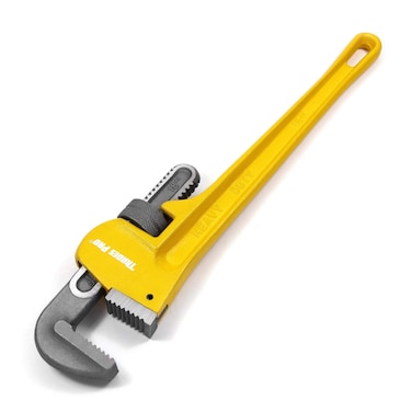 Tradespro 830918 18Inch Heavy Duty Pipe Wrench Yellow