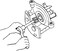 Lisle 28600 Disc Brake Piston Tool