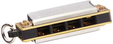 Hohner 37C Mini Harmonica Key of C Major with Chain