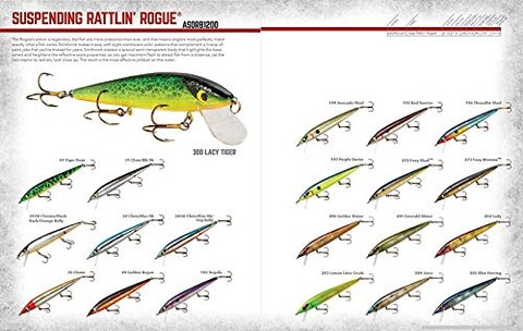Smithwick Suspending Rattlin Rogue  Red Sunrise  4 12 in