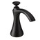 Moen S3946BL Transitional Deck Mounted Kitchen Soap Dispenser with Above the Sink Refillable Bottle Matte Black