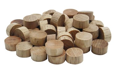 General Tools 313012 12Inch Flat Head Plugs FSC Ethically Sourced Oak 45Pack