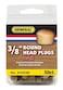 General Tools 314038 Round Head Plugs 38Inch Oak 50Pack