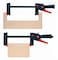 BESSEY DUO168 6 In DuoKlamp Series One Hand ClampSpreader Black
