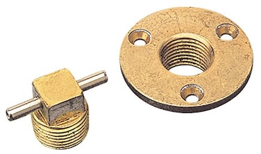 Sea Dog Line 5200421 Garboard Drain  Plug  bronze 2 diameter