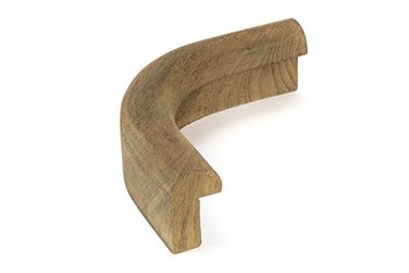 Whitecap 60837 Teak Edge Molding  Outside Corner