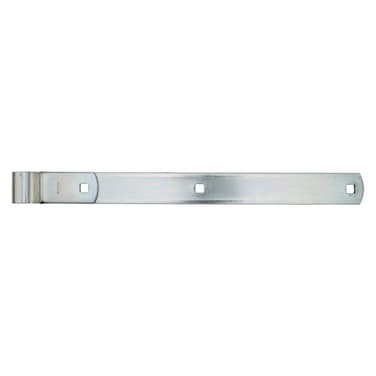 National Hardware N168336 Gate Hinge Strap 16Inches Coated with WeatherGuard Protection ZincPlated