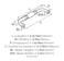 Amerock  Cabinet Pull  Satin Nickel  5116 inch 128 mm Center to Center  Granby  1 Pack  Drawer Pull  Drawer Handle  Cabinet Hardware