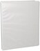 Business Source 09951 View Binder w 2 Inside Pockets 12Inch Capacity White