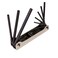 Klein Tools 70591 Folding Hex Key Set 9Key SAE Sizes