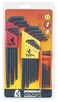 Bondhus 14130 Triple Pack Balldriver Lwrench Sets 10937 05038Inch  10999 1510mm and GorillaGrip Hex Foldup Set 12550 564532  155mm