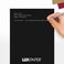 LUXPaper 85 x 11 Cardstock  Letter Size  Midnight Black  100lb Cover 183lb Text  50 Qty