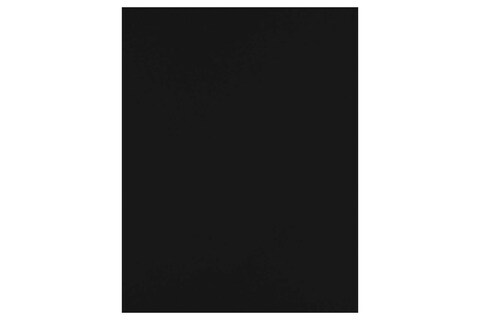 LUXPaper 85 x 11 Cardstock  Letter Size  Midnight Black  100lb Cover 183lb Text  50 Qty