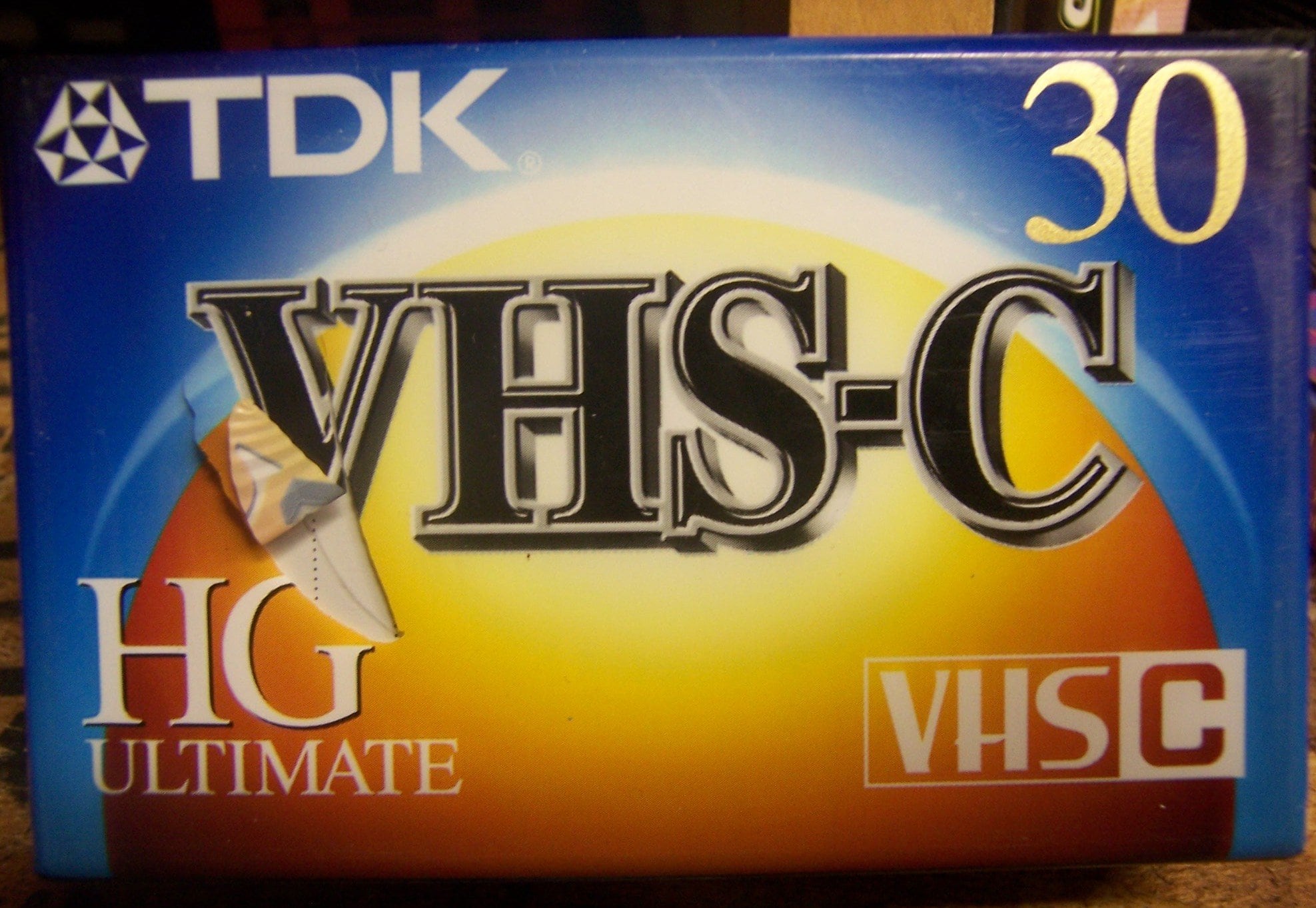 Imation Imation TC30ehg Vhsc Analog Videocassette