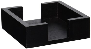 Thirstystone Dark Walnut Wood Coaster Holder for Square Coasters 525 x 525