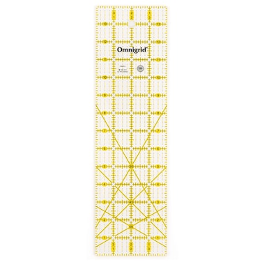 Omnigrid 4 x 14 Rectangle Sewing Quilting Ruler Clear