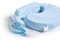 My Brest Friend Professional Nursing Pillow  Ergonomic Breastfeeding Pillows  Ideal for Lactation Consultants NICUs  More  Breastfeeding Essentials  Handy Side Pocket  Easily Wipes Clean Blue