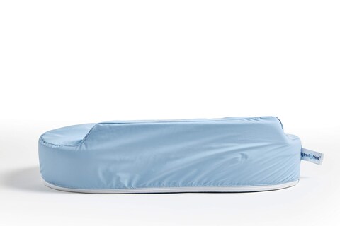 My Brest Friend Professional Nursing Pillow  Ergonomic Breastfeeding Pillows  Ideal for Lactation Consultants NICUs  More  Breastfeeding Essentials  Handy Side Pocket  Easily Wipes Clean Blue