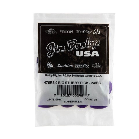 Dunlop Big Stubby Dark Purple 30mm 24Bag