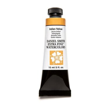 Daniel Smith Extra Fine Watercolor 15ml Paint Tube Indian Yellow 284600045
