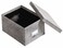 GlobeWeisPendaflex Fiberboard Index Card Storage Box 5 x 8 Inches Black Agate 95 BLA