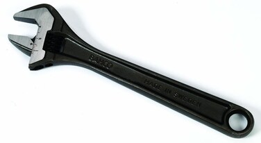 Bahco 8074 R US Adjustable Wrench 15Inch Black