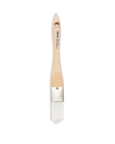 Zibra Triangle Paint Brush for Wall Corners Doors Cabinets and Detailed Molding 125inch Artist Brush