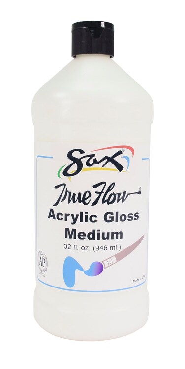 Sax  442136 True Flow Acrylic 1 Quart Gloss 32 Fl Oz Pack of 1