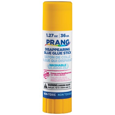 Prang Washable Glue Stick Blue127 Oz 1 Count