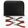 The Beadsmith Ergonomic Pliers Set  Extra Fine Tips  5 Inches 4Pieces Round Nose Chain Nose Flat Nose  SemiFlush Side Cutter  Leatherette Carrying Case Included  Tools for Jewelry Making
