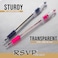 Pentel RSVP Ballpoint Pen Medium Line Red Ink 2Pack BK91BP2B