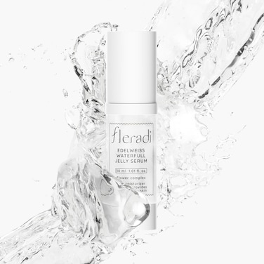 Fleradi Edelweiss Essence 30 Flower Extract Jelly Serum  NonSticky Hydration Crafted by Renowned Korean Skincare Experts
