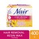 Nair Cire Divine Microwaveable Body Hair Removal Wax Kit Tahitian Gardenia 400g14oz