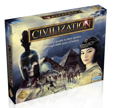 Gibsons Civilization Epic Strategy Board Game for Adults  Francis Tresham  Build A Powerful Empire Games  Game Play 4 Hours  Age 12
