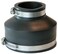 Fernco P105642 Flexible PVC Reducing Coupling Connects 4 Pipe to 2