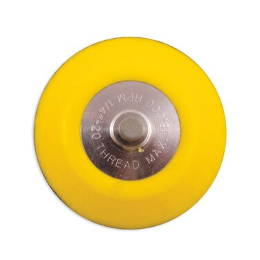 Chicago Pneumatic 8940158330 3Inch Hook  Loop Pad Yellow