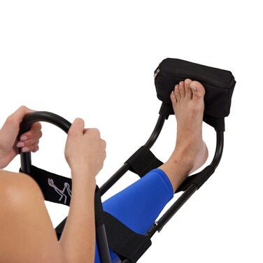 IdealStretch Original  Hamstring Lower Back  Calf Stretcher  Pain Relief  Deep Knee Extension  Flexibility Tool with Instruction Card  Wedge Combo