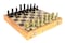 StonKraft  10 X 10 Chess Board with Wooden Base  Stone Inlaid  Stone Pieces Game Set