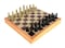 StonKraft  10 X 10 Chess Board with Wooden Base  Stone Inlaid  Stone Pieces Game Set