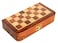 StonKraft  7 x 7  Wooden Travel Folding Small Chess Game Board Set  Wooden Magnetic Crafted Pieces
