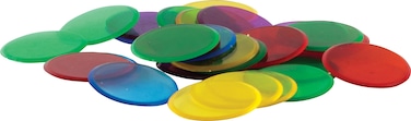 Teacher Created Resources Transparent Counters 20645