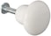 Laurey 2842 1Inch Porcelain Knob White