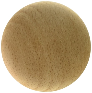 Laurey 32701 2Inch Natural Wood Mushroom Knob
