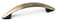 Laurey 22005 Modern Standards Cabinet Hardware Pull 3 Inch Antique Brass