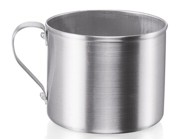 Imusa Stovetop Use or Camping 07 Quart Aluminum Mug 1 Count Pack of 1 Silver