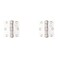 National Hardware N276972 V514 Door Hinges in Stainless Steel 2 pack212 Inch